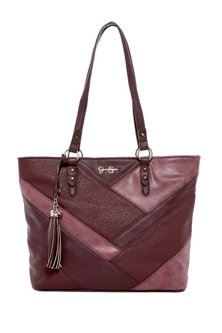 Jessica Simpson Helena Vegan Tote Bag Purse