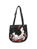 Loungefly Disney Snow White Tattoo Print Cross-body Messenger Bag