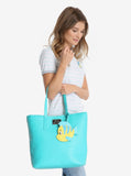 The Little Mermaid Ariel Emerald Embossed Tote Bag Set