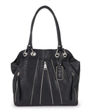 Jessica Simpson Astor V Zip Tote Black or Cognac