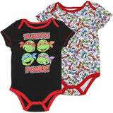 Ninja Turtles Infant Baby Boys "Turtle Power!" Onesie Creeper Bodysuit