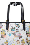 Disney Tinkerbell Tattoo Tote Bag Purse & Wallet Set by Loungefly