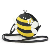 Sleepyville Critters Honey Bee Vinyl Crossbody purse