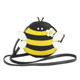 Sleepyville Critters Honey Bee Vinyl Crossbody purse