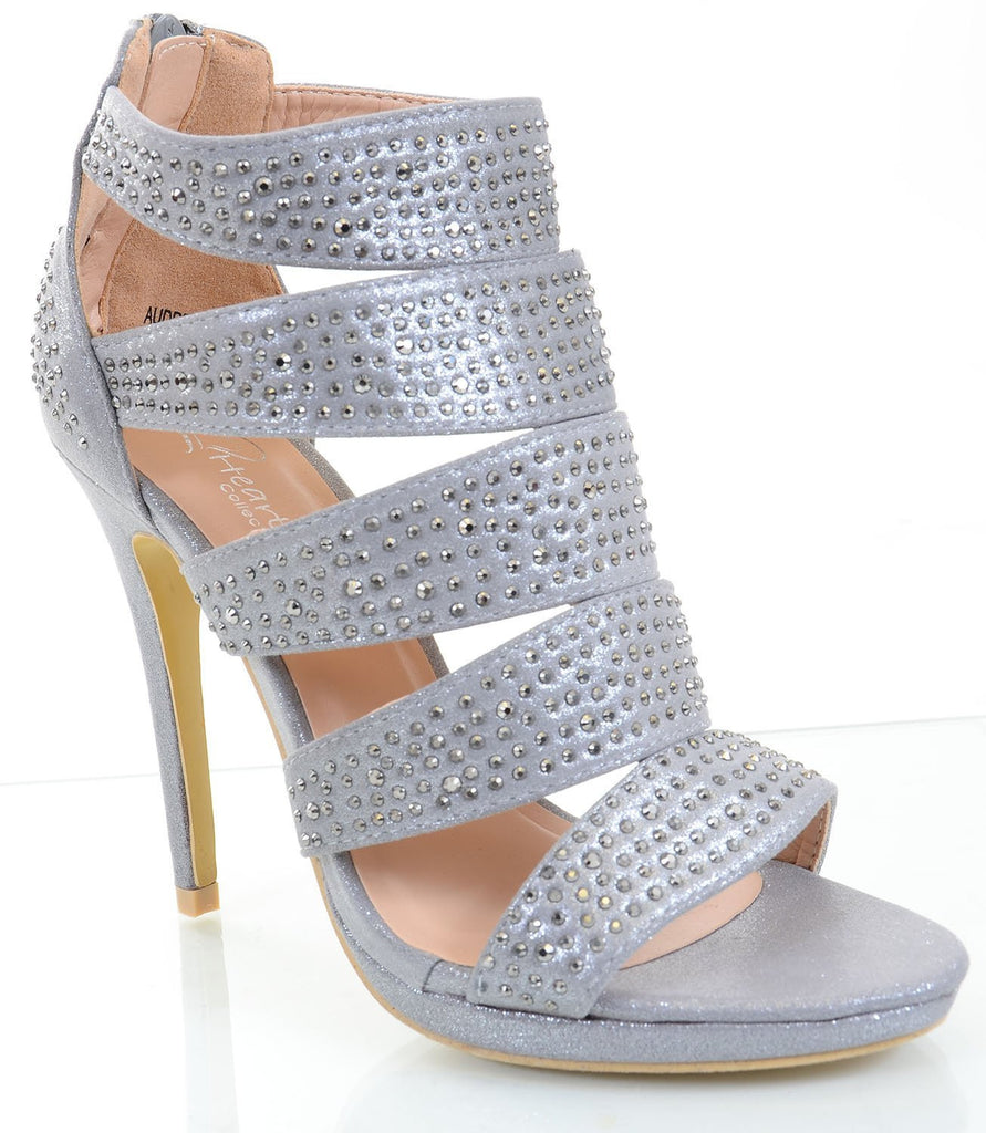 Jewel Rhinestone Embellished Sandals | Embellished sandals, Heels, Me too  shoes