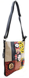 Betty Boop Leatherette Polka Dot Patchwork Crossbody Bag