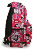 Pink Lips Betty Boop All Over Print Backpack