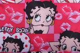 Pink Lips Betty Boop All Over Print Backpack