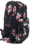 Betty Boop Puppy Red Hearts Backpack Purse