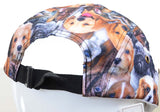 Puppy Love Dog Print Fashion Baseball Hat Unisex