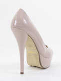 Monique Blush Platform Round Toe Pump