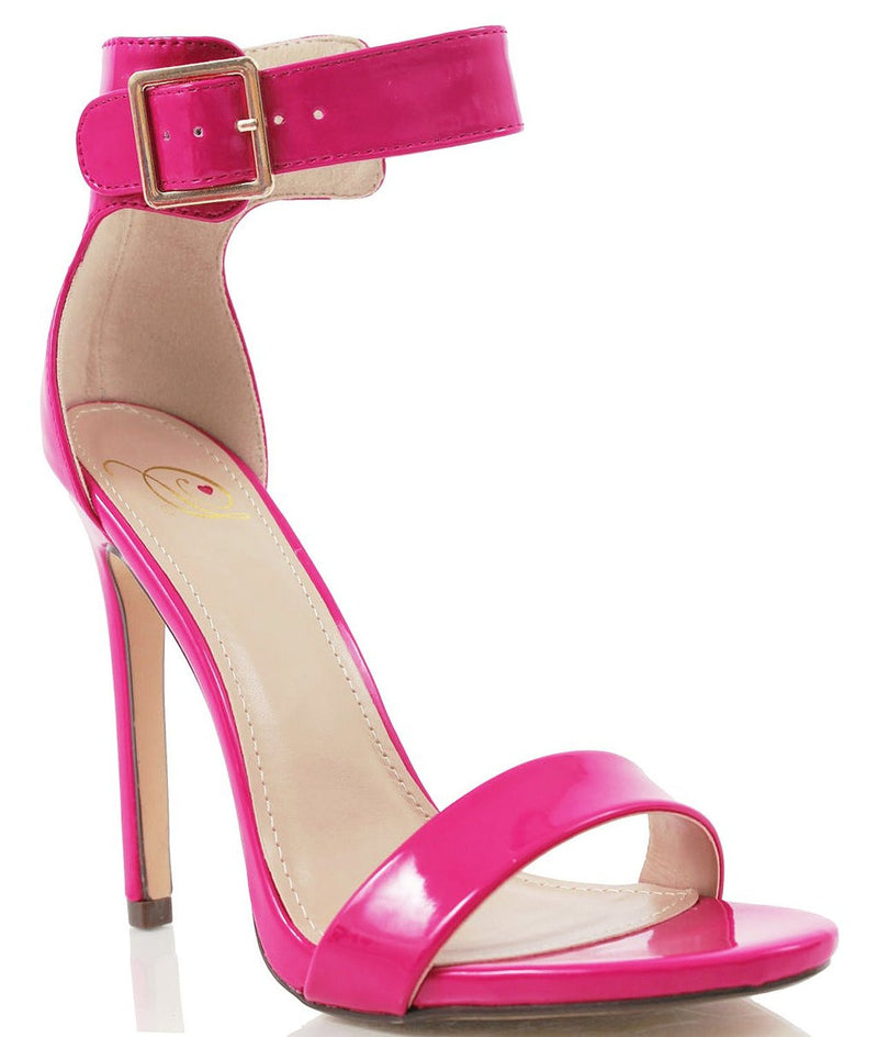  Open Toe Ankle Strap Stiletto Heel Dress Stiletto Sandals