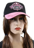  Cowgirl Embroidered Text Rhinestone Bling Womens Fashion Baseball Hat 