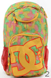 DC Shoes USA Printed Full Size Skater School Backpack