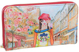 Colorful Fashion Print Vegan Bi-Fold Teen Wallet