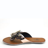 Cute Rhinestone Butterfly Flip-flop Thong Flat Comfort Slide Women's Sandals