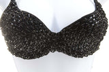 Sequin Beaded Detailed Underwire Dancer Costume Fashion Bra