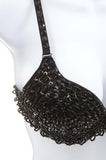 Sequin Beaded Detailed Underwire Dancer Costume Fashion Bra