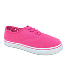 Multi Canvas Lace-up Basic Womens Fashion Sneaker