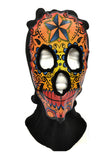 Sugar Skull Printed Halloween Ski Face Beanie Mask Unisex Adult