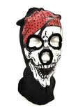 Pirate Skull Printed Halloween Ski Face Beanie Mask Unisex Adult