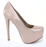 Iridescent Bridal Wedding Mesh Almond Toe Stiletto Platform Pump