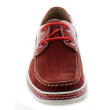  Jose-81 Men's Two Tone Lace Up Moccasin-Style Driving Boat Shoes 