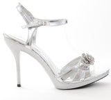 Jeweled Metallic Wedding Formal Evening Women's Platform Sandals