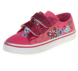  Sparkly Giltter Jelly Beans Kids Low-top Sneakers Girls Pink Fourever Funky