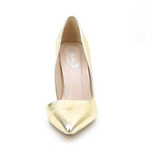 Women's Pointy Toe High Heels Bridal Evening Wedding Pump Shoes