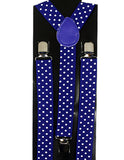 Colorful Polka Dot Adjustable Fashion Suspenders