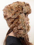  Super Furry Vegan Friendly Solid Cold Weather Ushanka Trapper Hat
