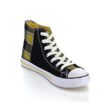  Plaid Tartan Lace Up Hi-top Designer Inspired Sneaker