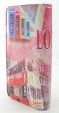 New York London Colorful Multi Design Fashion Bi-Fold Wallet