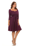 Plus Size Sweetheart Neckline A-Line Evening Dress U.S.A