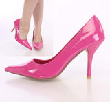 Bright Pink Wild Diva Cosmo-06 Pointy Toe Classic Pumps