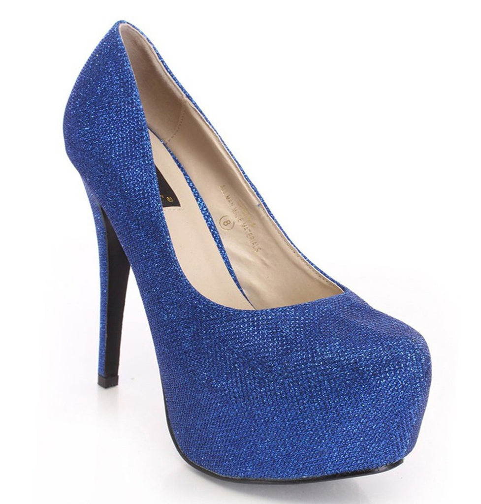 Glitter Heels / Royal Blue Glitter Heels / Wedding Shoes / Sparkle Heels /  Sparkly Shoes / Wedding Heels / Women's Pumps / Women's Shoes - Etsy