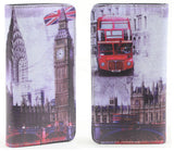 Colorful London Britain Multi Design Fashion Bi-Fold Wallet