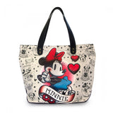 Loungefly Disney Minnie Mouse Tattoo Tote Bag