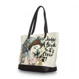 Loungefly x Beauty & the Beast Watercolor Tote Bag & Wallet Set